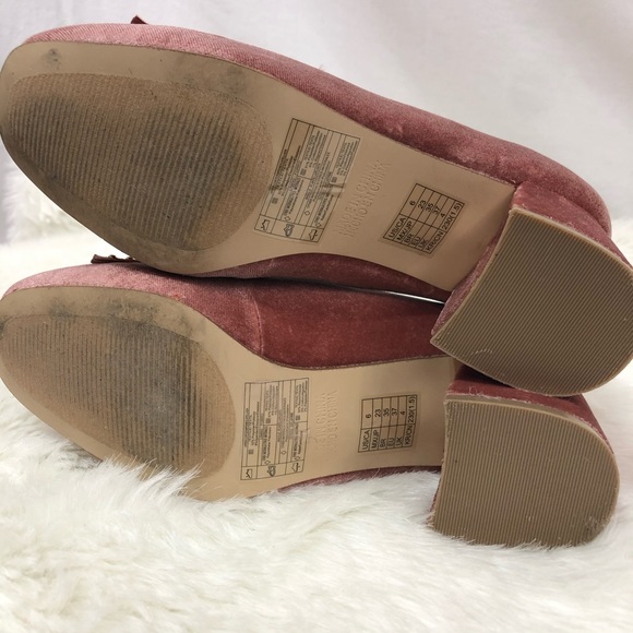 Pink velvet shoes - Picture 7 of 7